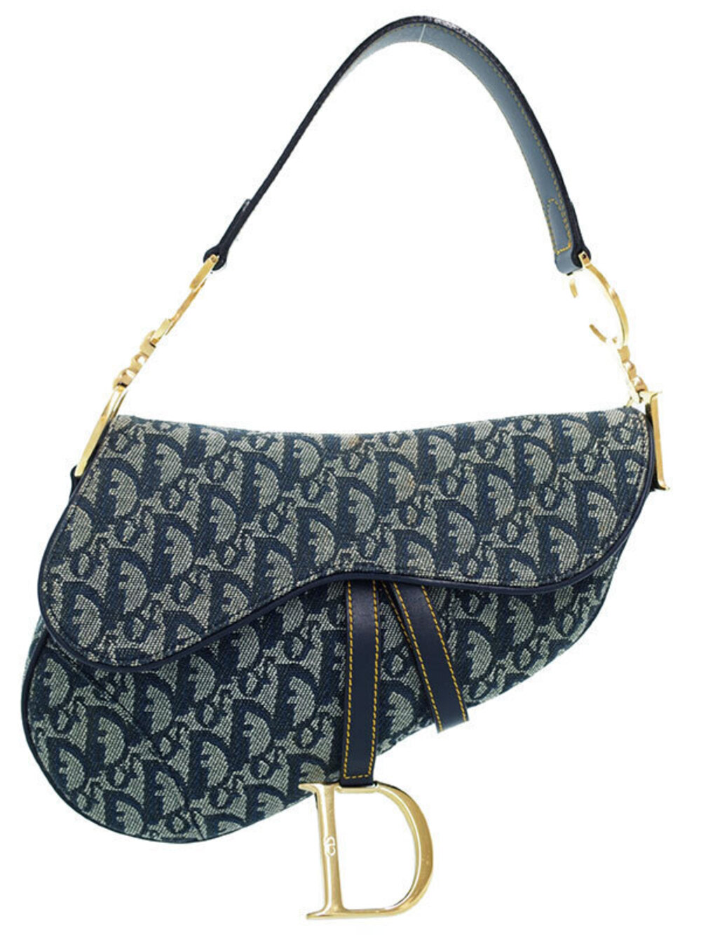Christian Dior Trotter Saddle Bag Hobo